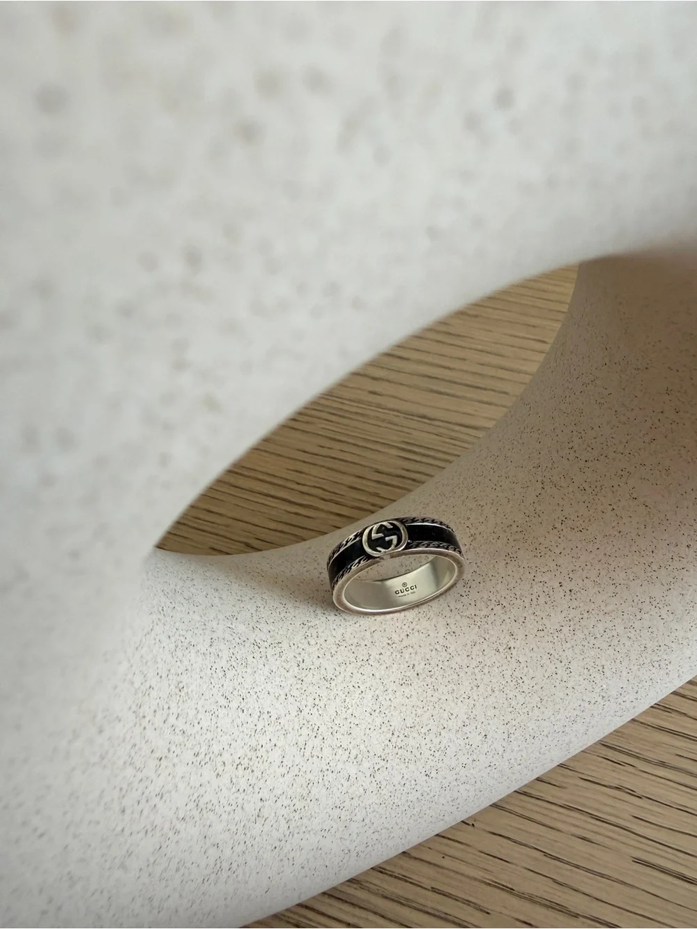 Gucci interlocking ring